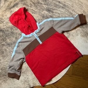 Hanna Andersson half zip hoodie